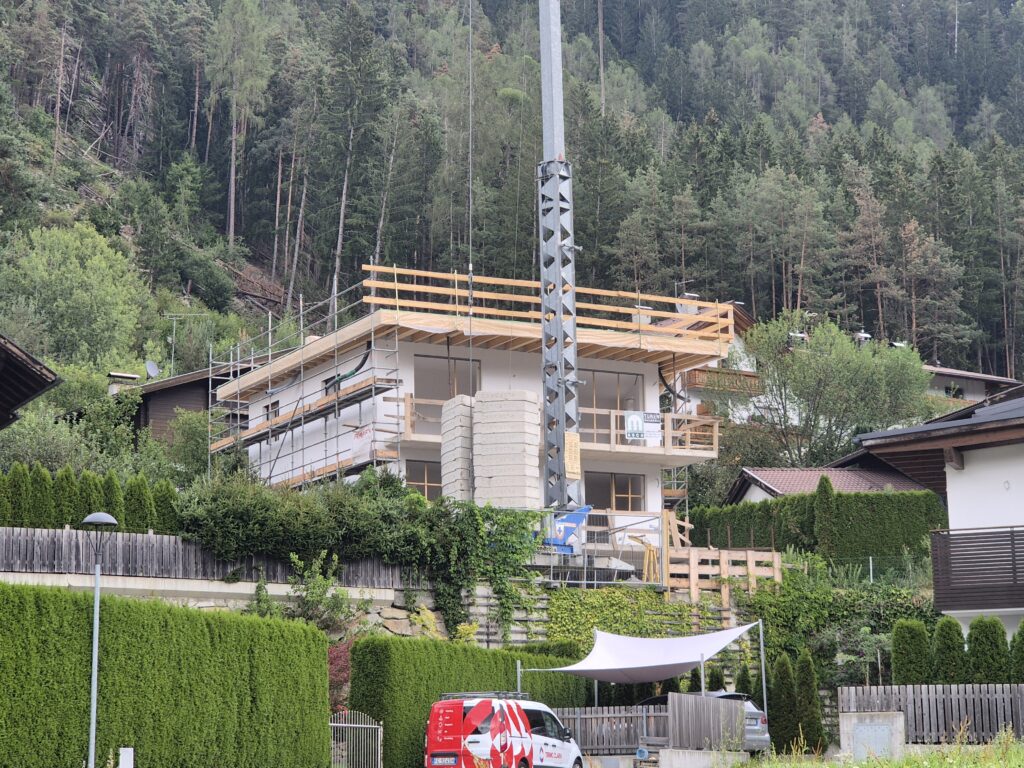 Mansarda, nuova costruzione a San Sigismondo