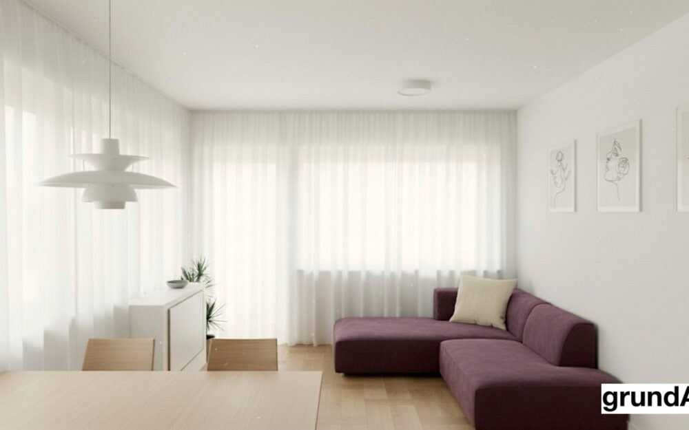 Bilocale completamente risanato nel centro del paese di Riscone